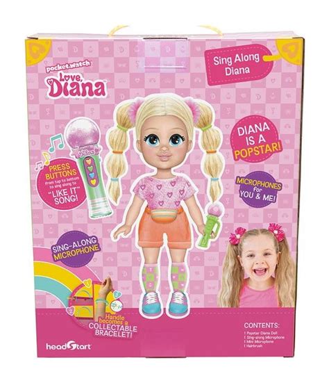 Love Diana Sing Along 13” Deluxe Diana Popstar Doll Target Australia