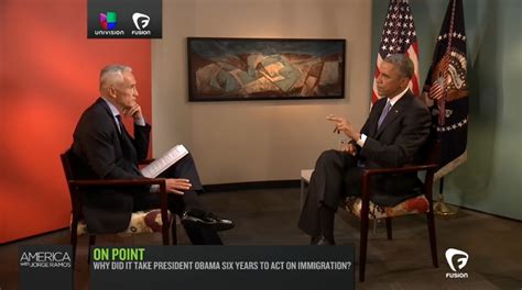 Jorge Ramos Grills Obama Over Whether He Changed His Mind On