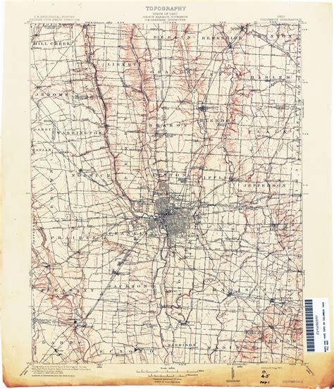 Road Map Of Columbus Ohio Secretmuseum