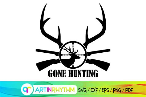 Hunting Svg Gone Hunting Svg Hunt Svg Graphic By Artinrhythm