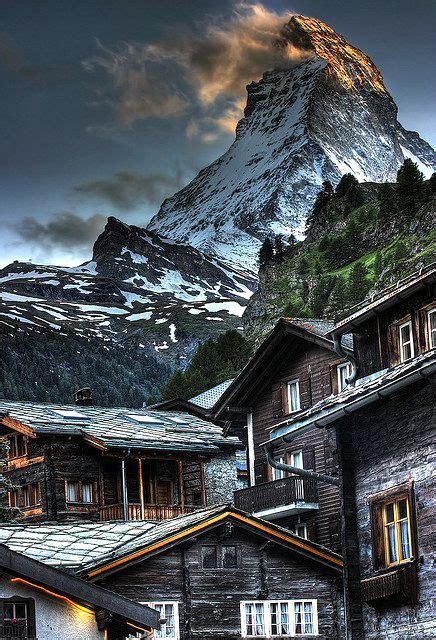 Matterhorn From Zermatt Switzerland Places To Go Wonderful Places