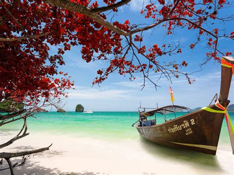 Krabi Beach Thailand Tropical Peninsula Andaman Sea Best ...