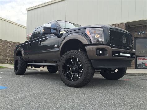 Lifted 2015 Ford F 350 King Ranch Trinity Motorsports