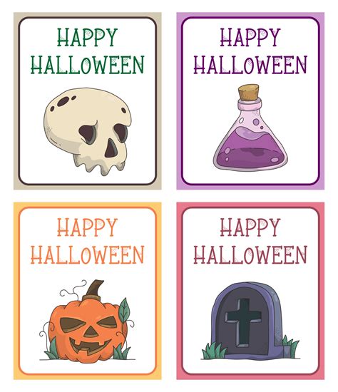 Halloween Printable Cards Printable Templates