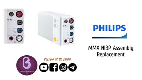 Philips Mmx Nibp Assembly Replacement Biomedical Engineers Tv Youtube