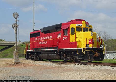 Railpicturesnet Photo Aok 2443 Arkansas And Oklahoma Railroad Emd Gp30