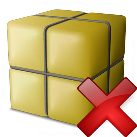 Iconexperience V Collection Package Delete Icon