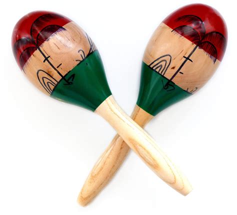 Maracas And Large Real Wood Rumba Shakers Set Of 2 Latin Hand Percussion Ebay