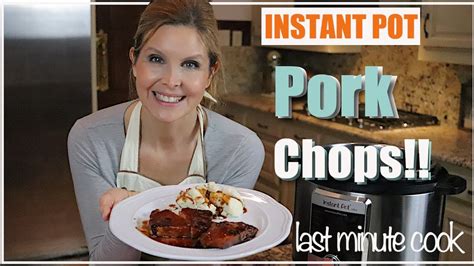 Pork Chops Instant Pot Recipe Best Pork Chop And Fast Youtube