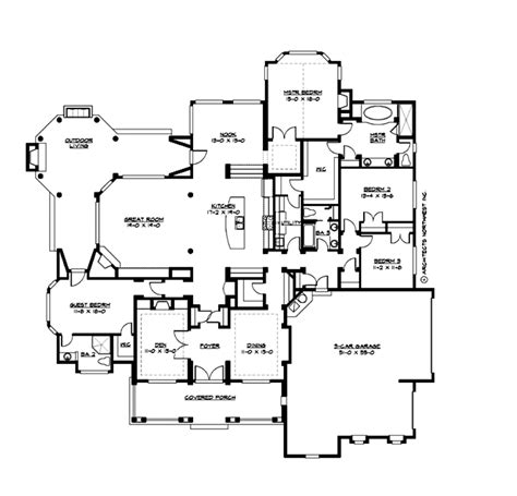 Floor Plans For 3500 Sq Ft Homes