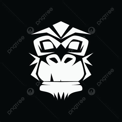 Head Monkey Vector Logo Monkey Logo Vector Png And Vector With