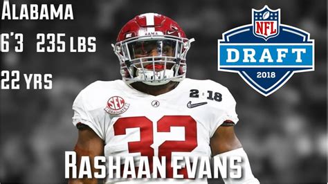 rashaan evans welcome to tennessee alabama highlights 2018 nfl draft prospect hd