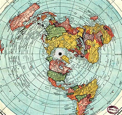 Map Standard World Large Earth Gleason 36x24 Flat Globe Poster Quality