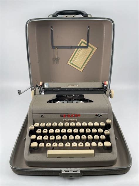 Royal Typewriter Model Serial Number Database