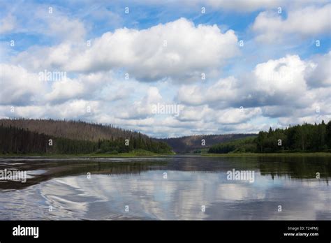 Landscapes Of North Siberia Krasnoyarsk Region Russia Stock Photo Alamy