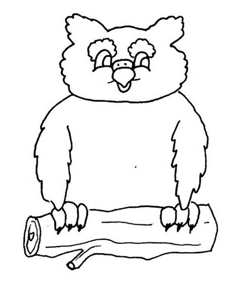 Owl Shape Template 37 Free Pdf Crafts And Coloring Documents Download