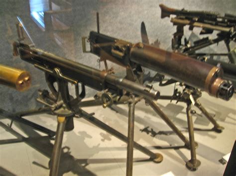 Filecolt Browning Machine Gun Model 1895 And Maxim Machine Gun Model