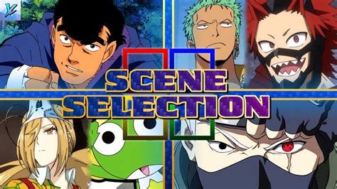 Our Favorite Anime Characters Scene Selection Cx Youtube
