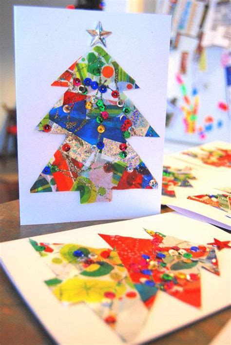 Homemade Christmas Card Designs For Kids