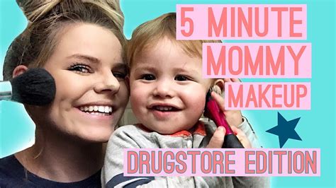 5 Minute Mommy Makeup Drugstore Edition 2017 Youtube