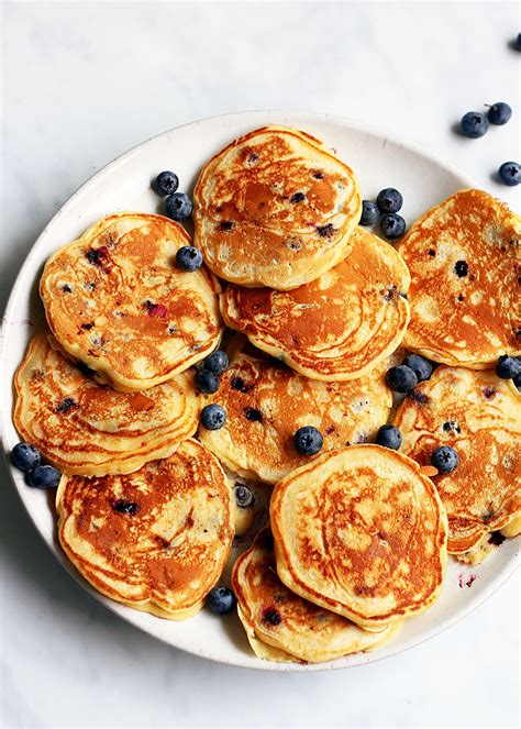 Easy Blueberry Pancakes Recipe Little Vienna