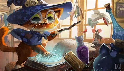 Artstation Wizard Cat Julia Blattman Wizard Cat Cat Character