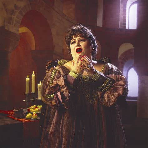 Female Opera Singer3 Stock Image Image Of Castle Diva 6020595