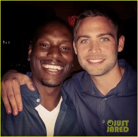 Tyrese Parties With Paul Walkers Brothers At Emotional And Bittersweet