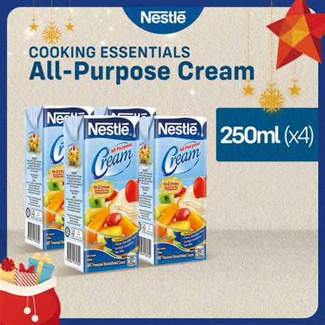 NestlÉ All Purpose Cream 250ml Pack Of 4 Lazada Ph