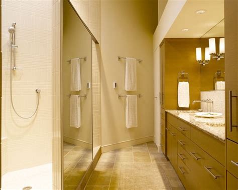 While the bottom of the ring, from which the towel hangs, sits at a height of 48 inches above the floor, the mount sits. Towel Bar Height Ideas, Pictures, Remodel and Decor