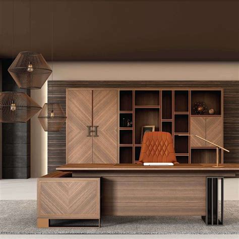 China High Quality Luxury Big Boss Table Desk Boss Desk Furniture