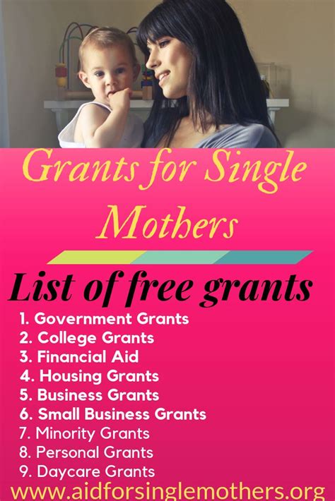 Grants For Single Mothers Single Mother Help Single Mom Help Single