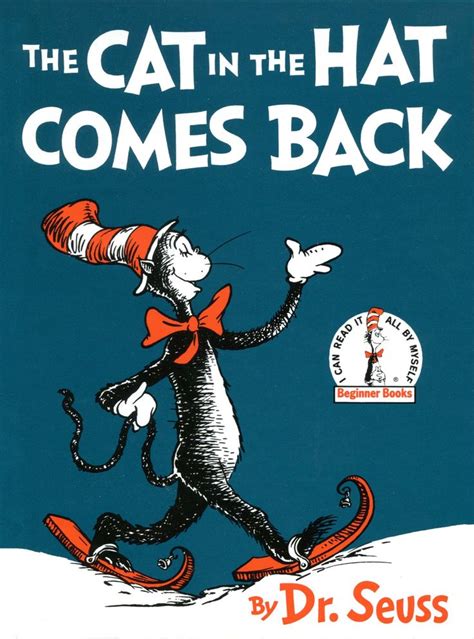 The Cat In The Hat Comes Back Read Along By Dr Seuss Dr Seuss Books