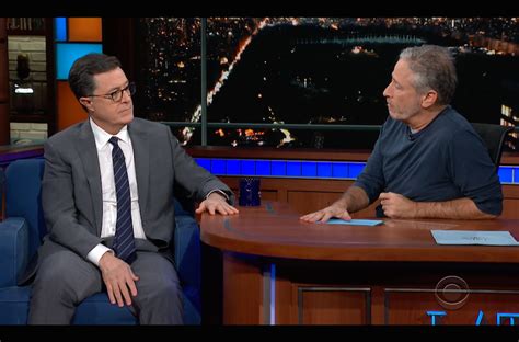 Jon Stewart And Stephen Colbert Talk About Their Favorite Bible