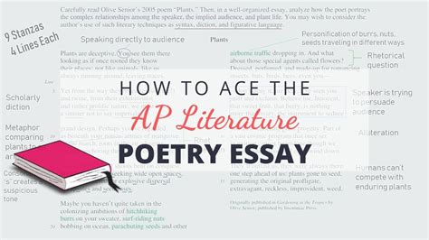 How To Ace The Ap Lit Poetry Essay Annotate With Me Youtube Essay