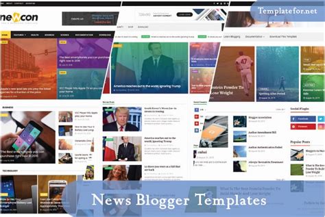 35 Free News Blogger Templates And Themes 2024 Templatefor