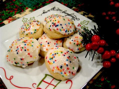Italian anise cookies with icing and sprinkles recipe Cate Masters: A festive cookie for your holiday table