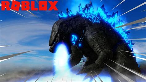 Godzilla Hollow Earth Breath Roblox Kaiju Universe Youtube