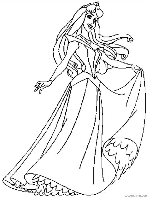 Free Sleeping Beauty Coloring Pages To Print Coloring Free