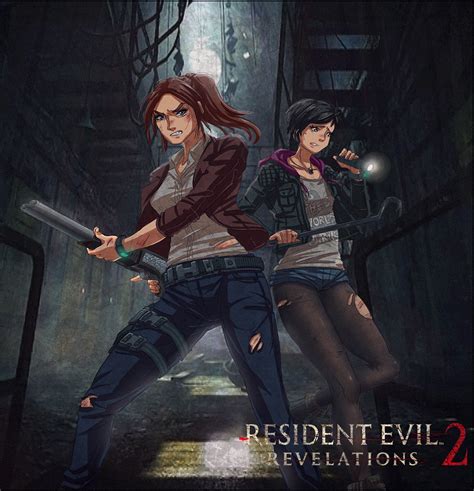 Claire And Moira Rer By Arwencilla On Deviantart Resident Evil