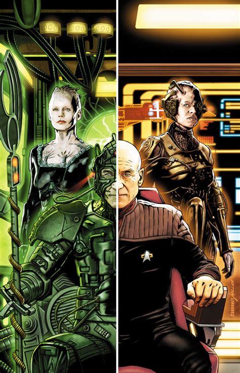 Star Trek The Next Generation Hive 2 Artist Print · Joe Corroney