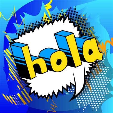 Spanish Language Hola Illustrations Royalty Free Vector Graphics