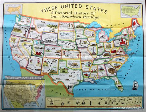 Computer and internet use in the united states, 2018. These United States, A Pictorial History of Our American Heritage ***SOLD*** - Antique Maps and ...