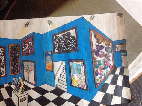 Two Point Perspective Gallery 8th Grade Perspective Art 7th Grade