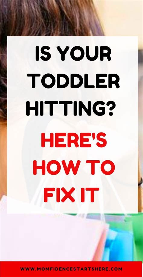Are you trying to get your toddler to stop hitting? Here ...