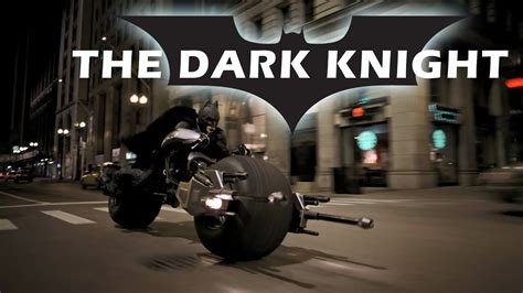 The Dark Knight Motorcycle Full Scene Hd Batmans