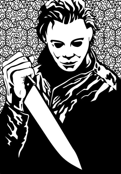 Top 3 Michael Myers Coloring Pages Update This Years