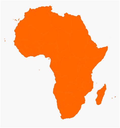 Africa Continent Clipart Hd Png Download Kindpng