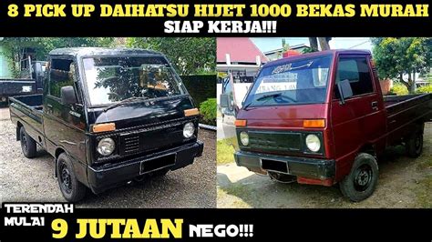 Harga Pick Up Daihatsu Hijet Bekas Murah Mulai Jutaan