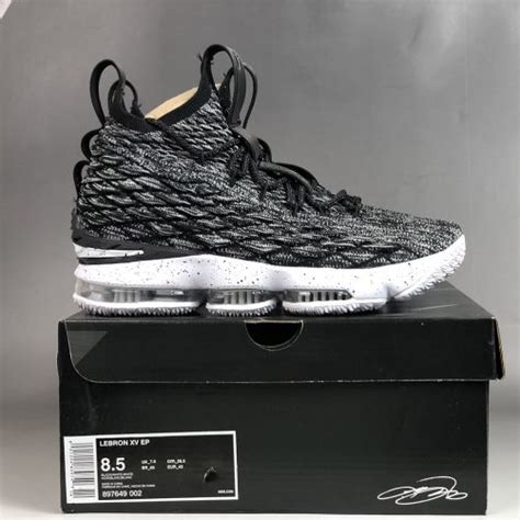 Nike Lebron 15 ‘ashes Blackwhite White 897648 002 For Sale The Sole Line